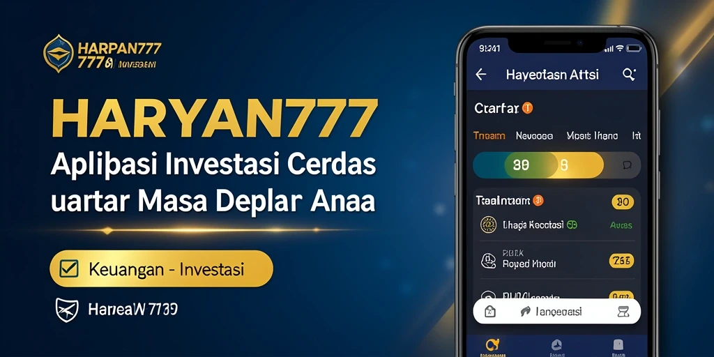 Tampilan antarmuka HARAPAN777 yang intuitif dan mudah digunakan.