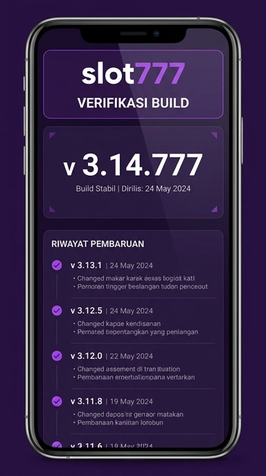Riwayat Versi slot777 untuk Pengguna Android